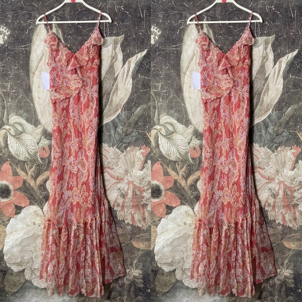 Free People x We are Kindred Gwendolyn Bias Dress - Picture 4 of 5